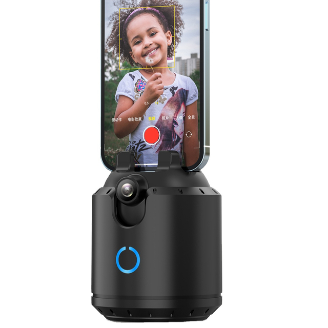 Smart Ai Auto Face Recognition Camera Rotation Automatic Mobile Phone Stand Tripod Stabilizer Tracking Phone Holder