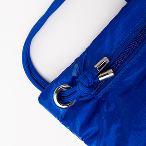 Customizable Custom Color Eco Pulling <b>Drawstring</b> <b>Backpack</b> Windbreaker Fabric Nylon Material Logo Pattern Rope Daily Use ROOTSMEN - Product Image 4