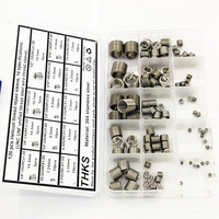 Kit de réparation de filetage M6-M18 120 pièces pour la restauration de filetage endommagé automobile