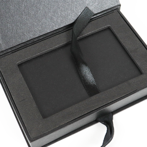 Vip Card Book Shape Magnetic Packing <b>Boxes</b> Invitation Unique Watch Packaging Reusable Custom Sized Gift Metal Card <b>Black</b> Box - Product Image 2