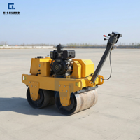 Mini-compacteur routier manuel à tambour unique de 500 kg, fabriqué en Chine, à bas prix