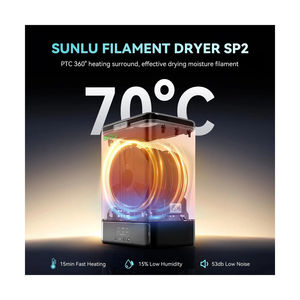 Secador de Filamentos SUNLU SP2, Secado a Alta Temperatura, Compatible con Filamentos de 0.25~3KG, Excelente Sellado y Aislamiento, Temperatura Máxima de 70°C - Product Image 5