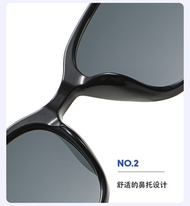 Tendencias 2024 gafas de sol de lujo de moda gafas cuadradas clásicas para hombres UV400 logotipo personalizado lunettes DE LUXE mujeres - Product Image 4