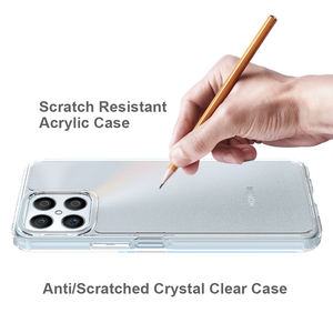 <span class=keywords><strong>Coque</strong></span> de téléphone hybride pare-chocs en acrylique transparent et TPU pour Huawei <span class=keywords><strong>Honor</strong></span> X8 - Product Image 2