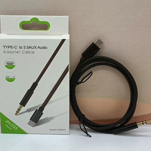 <span class=keywords><strong>Adaptador</strong></span> <span class=keywords><strong>de</strong></span> Audio <span class=keywords><strong>Auxiliar</strong></span> para Teléfono Tipo-C y 3.5mm para Altavoz <span class=keywords><strong>de</strong></span> Coche, Portátil, Teléfono Móvil con Salida AC/DC - Product Image 2