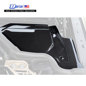 แผงครอบเครื่องยนต์คาร์บอนไฟเบอร์แท้ DRIFTON พร้อมตะแกรงครอบด้านบน สำหรับ BMW G87 M2 ปี 2023-2027 - Product Image 2