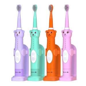 Ttoothbrush Factory Oem 6 Mode Logo personnalisé Music Age 3+ Enfants <span class=keywords><strong>Brosse</strong></span> à dents électrique sonique automatique - Product Image 1