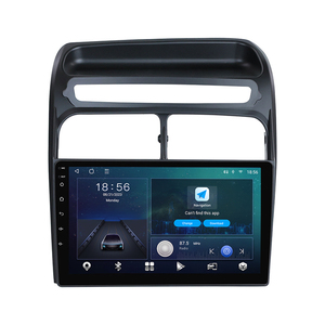 9 pouces 2 Din GPS Audio Android Auto sans fil Carplay stéréo écran tactile lecteur d'autoradio pour <span class=keywords><strong>Fiat</strong></span> Grande <span class=keywords><strong>Punto</strong></span> Linea <span class=keywords><strong>2007</strong></span> ~ 2012 - Product Image 1