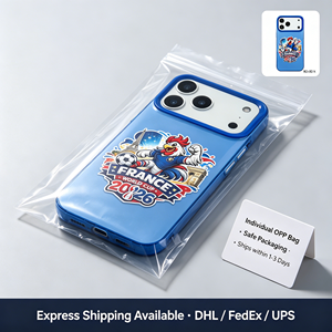 <span class=keywords><strong>Coque</strong></span> de téléphone anti-rayures motif Tour Eiffel et tournoi de football Blue <span class=keywords><strong>France</strong></span> Rooster pour <span class=keywords><strong>iPhone</strong></span> 17/15 Pro Max & Plus Series - Product Image 5