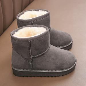<span class=keywords><strong>Bottes</strong></span> <span class=keywords><strong>de</strong></span> <span class=keywords><strong>neige</strong></span> pour enfants, garçons et filles, hiver 2023, nouvelles <span class=keywords><strong>bottes</strong></span> en daim, chaussures en coton, chaussures chaudes en velours pour enfants. - Product Image 2