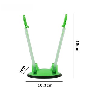 Baggy <b>Rack</b> Holder for Food Prep Plastic Freezer Bag Reusable Food Storage Bags Clip Adjustable Ziplock Bag Holder Stand - Product Image 6
