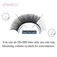 Extensions de cils en gros, plateaux de cils individuels en vison, professionnels, classiques, doux, mats, volume, en cachemire
