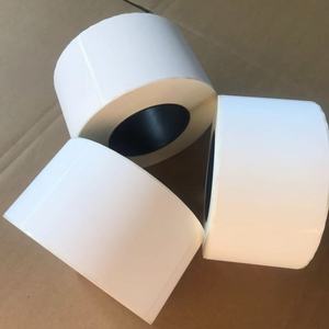 Fuda Trắng Matte Vinyl không thấm nước Máy in phun có thể in nhãn cuộn cho <span class=keywords><strong>Primera</strong></span> lx400/lx500/<span class=keywords><strong>lx900</strong></span> máy in 3 "x 3" 425 Nhãn/cuộn - Product Image 2