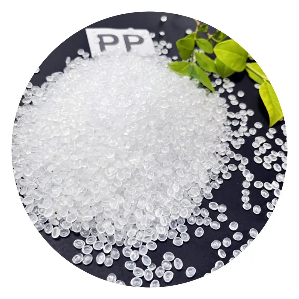 เม็ดพลาสติก PP บริสุทธิ์ความแข็งแกร่งสูงการไหลสูงอนุภาคพลาสติกโพรพิลีนของยานยนต์