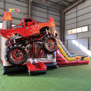 Toboggan aquatique gonflable d'extérieur, châteaux gonflables, camion monstre <span class=keywords><strong>Grave</strong></span> <span class=keywords><strong>Digger</strong></span>, château gonflable - Product Image 4