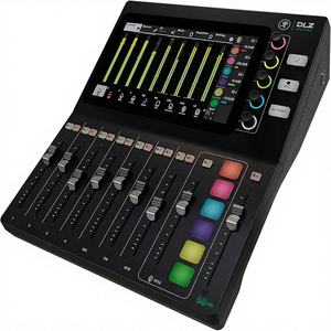 Console de mixage numérique adaptative Runningman <span class=keywords><strong>Mackie</strong></span> DLZ Creator avec Auto <span class=keywords><strong>Mix</strong></span> et préamplis micro Onyx80 pour podcasting, streaming et YouTube - Product Image 1