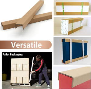 Protecteur d'angle en carton en forme de U en papier kraft recyclé pour l'emballage pour l'utilisation d'emballages - Product Image 6