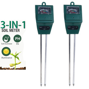 Testeur de sol 3-en-1 OEM pour la mesure de l'humidité, du pH et de la luminosité, pour l'entretien des plantes de jardin - Product Image 1