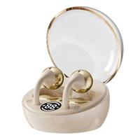 Auriculares Inalámbricos Y602 con Logotipo Personalizado, Auriculares TWS con Clip para la Oreja, Conducción Aérea, Uso Indoloro, Escucha Saludable, Auriculares Inalámbricos para Deportes