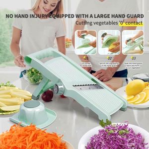 Wholesale Manual Multi-Functional Household Kitchen <b>Vegetable</b> Cutter Grater Slicer-Plastic Fruit <b>Vegetable</b> <b>Shredder</b> - Product Image 6