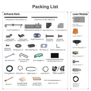 <span class=keywords><strong>Ortur</strong></span>-Máquina de grabado láser LM2 Pro S2, módulo de diodo para madera, cuero acrílico, metal, 10W - Product Image 6