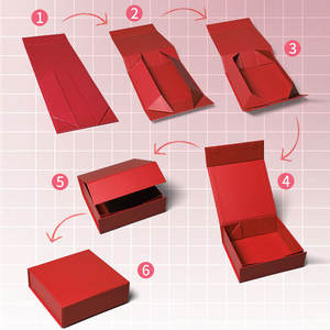 Boîte en papier pliable personnalisée en gros, design pliable pour cadeaux ou emballage <span class=keywords><strong>de</strong></span> <span class=keywords><strong>lentilles</strong></span> <span class=keywords><strong>de</strong></span> <span class=keywords><strong>contact</strong></span>, commandes personnalisées en petites séries - Product Image 6