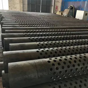 Oil slotted screen pipe oil field well team oil screen pipe wire wound welded screen pipe