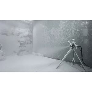 कृत्रिम बर्फ गिरने मशीन रिमोट कंट्रोल केंद्रीय मोबाइल बर्फ बनाने मशीन पार्टी कार्यक्रम चरण - Product Image 2