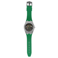 Automatique Mécanique Hommes Montre Squelette Double Face Cadran Creux Montre Lumineux Étanche Sport Montres