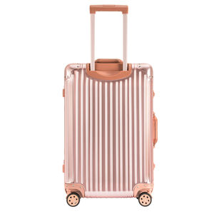 กระเป๋าเดินทางอลูมิเนียมแมกนีเซียมอัลลอยด์คุณภาพสูง ทนทาน มาตรฐาน <span class=keywords><strong>TSA007</strong></span> แบบแข็ง พร้อมโลโก้สั่งทำ สำหรับการเดินทางเพื่อธุรกิจ - Product Image 4