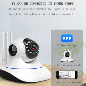 2022 Hot Bán bé giám sát 2. 4g5g wifi 1080p IP Camera ánh sáng kép với các ăng-ten không có hệ thống dây điện không dây an ninh CCTV Camera - Product Image 5