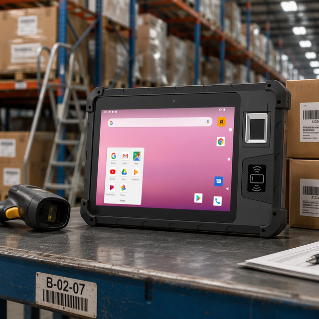 Low Price Android Rugged Tablet Ip67 Waterproof 8 Inch Industrial Tablet PC With Fingerprint Dual Sim for Inventory System