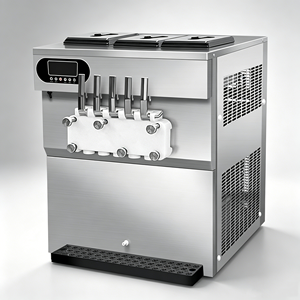 Macchina per Gelato Professionale da Tavolo di Alta Qualità con Funzione Notturna, Lavabile, 7,5 Gusti, per Gelato Soft - Product Image 1