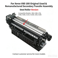 Ensemble de transfert secondaire remanufacturé pour copieur Xerox V80 V180 V2100 3100 3100i, version à rouleaux en acier et en caoutchouc