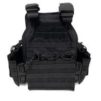 Gilet à dégagement rapide personnalisé en gros gilet de protection tactique de transporteur de plaque Molle extérieur