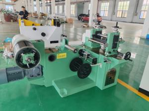 Macchina di taglio automatica ad alta velocità della bobina con il sistema di riavvolgimento della stagnola del timbro caldo & freddo - Product Image 4