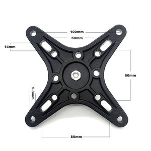 Adaptador Vesa 75x75 100x100, soporte para tableta de coche, soporte para reposacabezas, 1 pulgada, Bolt en U, base de bola, monitor, PC, TV, soporte de montaje VESA para <span class=keywords><strong>AOC</strong></span> - Product Image 3