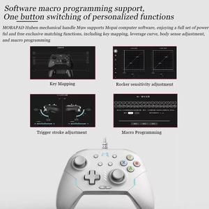 MOBAPAD Huben M9w <span class=keywords><strong>Gamepad</strong></span> HD vibrazione lineare Trigger Controller di gioco cablato per Nintendo Switch PC <span class=keywords><strong>Android</strong></span> IOS accessori - Product Image 3