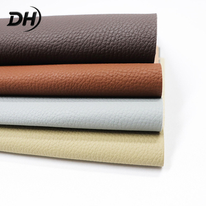 Cuir synthétique microfibre à texture litchi, respectueux de la peau, facile à nettoyer, idéal pour les empeignes de chaussures de skate pour enfants - Product Image 3