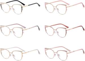 Monturas Ópticas al por Mayor, Gafas de Mujer de Alta Calidad, Nueva Moda 2025, Montura Metálica, Gafas Fotocromáticas Anti Luz Azul - Product Image 3