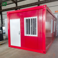 Maison modulaire préfabriquée de style populaire Maison en conteneur d'expédition pliable à prix compétitif