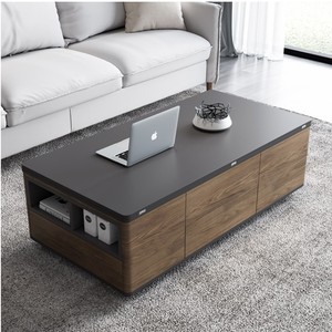 Style moderne pliable en bois thé table basse table à manger <span class=keywords><strong>pour</strong></span> meubles de salon avec 6 tabourets - Product Image 1