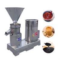 Commerciële automatische molen voor professionele verwerking van sesampasta en pindakaas, colloïdmolen