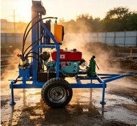 Foreuse de puits d'eau portable populaire au Sénégal, petite et économique, pour forage peu profond, à vendre