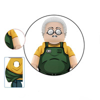 Figura de acción miniatura de papá desformado DY562-DY564, juguete de plástico de anime japonés de la familia papá y el asesino profesional superior