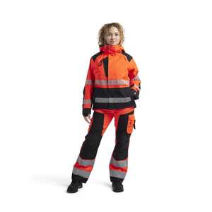 BLAKLADER - 443619875599XXL Veste Shell haute visibilité pour femme Rouge/Noir-EAN 7330509851432 HI-VIS WORKWEAR - Product Image 3