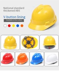 <span class=keywords><strong>Casco</strong></span> de Seguridad Ligero con Logotipo Personalizado para Ingenieros, Gorra de Trabajo de Construcción, Naranja, Amarillo, <span class=keywords><strong>Azul</strong></span>, Blanco, Rojo, Modelo V, <span class=keywords><strong>Casco</strong></span> de Seguridad ABS - Product Image 3