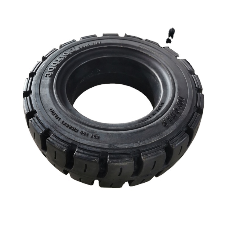 2025 New Style 28*9-15 7.00 for Forklift with Side Hole and Sweeper Soild Tyre