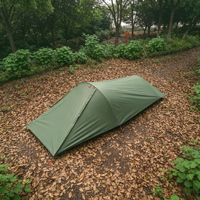 Tente de camping légère 4 saisons, double couche, imperméable et respirante, abri pour les randonneurs et les aventuriers par tous les temps