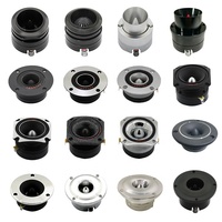 Speaker Tweeter Super Bullet dengan Diafragma Aluminium dan Voice Coil 1 inci untuk Mobil